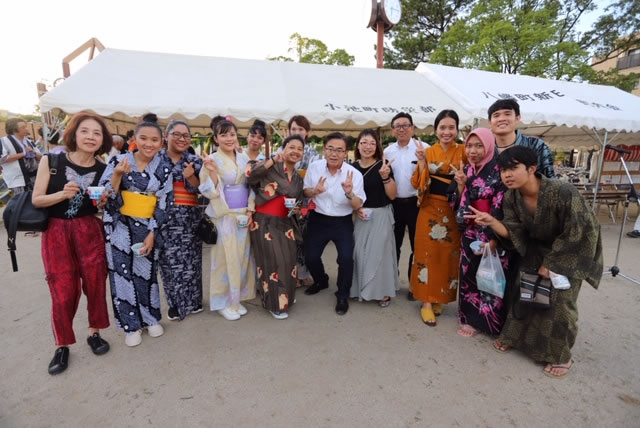 高浜氏吉浜地区の盆踊り大会